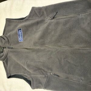 Gray Fleece Vest